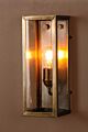 Goodman 1 Light Small Wall Lantern Antique Brass - ELPIM52204AB