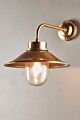 Sandhurst 1 Light Wall Lamp Antique Brass - ELPIM57058AB