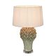 Staghorn Coral Ceramic Table Lamp White With Ivory Shade - ELTIQ103195W