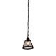 Lorenzo Medium Pendant Black - ELZR6344BS