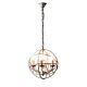 Sundance Chandelier Small Grey - ELZRD6002-4IO