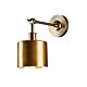 Portofino 1 Light Wall Lamp Antique Brass - ELPRTFWL15ABRA