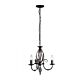 Artisan 3 Light Chandelier Black - ART3 BLACK