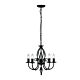 Artisan 5 Light Chandelier Black - ART5 BLACK