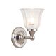 Austen 1 Light Wall Light Polished Nickel - BATH/AUSTEN1 PN