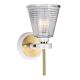 Gunnislake 3.5W LED Bathroom Wall Light White / Aged Brass / Warm White - BATH/GUNNIS1 WAB