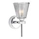 Gunnislake 3.5W LED Bathroom Wall Light White / Polished Chrome / Warm White - BATH/GUNNIS1 WPC