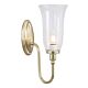 Blake 1 Light Wall Light Polished Brass - BATH/BLAKE2 PB