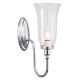 Blake 1 Light Wall Light Polished Chrome - BATH/BLAKE2 PC