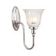 Blake 1 Light Wall Light Polished Nickel - BATH/BLAKE1 PN