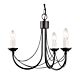 Carisbrooke 3 Light Chandelier Black - CB3 BLACK