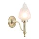 Carroll 1 Light Wall Light Polished Brass - BATH/CARROLL3 PB