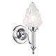 Carroll 1 Light Wall Light Polished Chrome - BATH/CARROLL3 PC