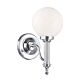 Carroll 1 Light Wall Light Polished Chrome - BATH/CARROLL4 PC