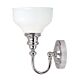 Cheadle 1 Light Wall Light Polished Chrome - BATH/CD1