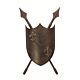 Crusader Wall Light Burnished Bronze - CRUSADER/WL BBRZ