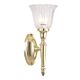 Dryden 1 Light Wall Light Polished Brass - BATH/DRYDEN1 PB