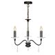 Finsbury Park 3 Light Chandelier Old Bronze - FP3 OB