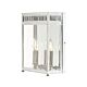 Holborn Medium Wall Lantern Polished Chrome - HL7/M PC