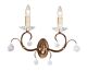 Lunetta 2 Wall Light Bronze Patina - LUN2 BR