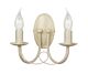 Minster 2 Light Wall Light Ivory / Gold - MN2 IV/GOLD