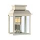 Old Bailey Wall Lantern Polished Nickel - OLD BAILEY PN