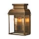 Old Bailey Large Wall Lantern Aged Brass - OLD BAILEY/L BR