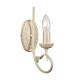 Olivia 1 Light Wall Light Ivory / Gold - OV1 IVORY/GOLD