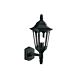 Parish Mini Up Wall Lantern Black - PRM1