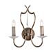 Pimlico 2 Light Wall Light Dark Bronze - PM2 DB