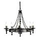 Warwick 5 Light Chandelier Graphite Black - WR5 GRAPHITE