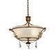 Windsor Semi Flush / Pendant Gold Patina - WINDSOR/SF