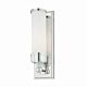 Worcester 1 Light Wall Light Polished Chrome - BATH/WS1