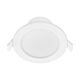 Rippa Round 9W Dimmable LED Downlight White Frame / Tri-Colour - 203437N