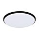 Ollie 18W Dimmable LED Oyster Light Black / Tri-Colour - 203694