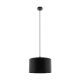 Maserlo 1 1 Light 380mm Pendant Black - 204879