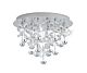 Pianopoli 27W LED Dimmable Flush Mount Light Chrome / Warm White - 39245