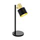 Fiumara 1 Light Table Lamp Black / Gold - 39387N