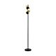 Fiumara 2 Light Floor Lamp Black / Gold - 39388N