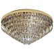 Valparaiso 16 Light Crystal Flush Mount Light Gold - 39459