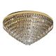 Valparaiso 25 Light Crystal Flush Mount Light Gold - 39461