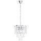 Agrigento Small Crystal Chandelier Chrome - 39484N