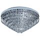 Valparaiso 16 Light Crystal Flush Mount Light Chrome - 39492