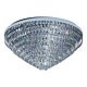 Valparaiso 25 Light Crystal Flush Mount Light Chrome - 39493