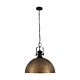 Combwich 1 Light Pendant Large Black / Bronze / Gold - 43214