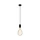 Tavistock 1 Light Pendant Black - 49074N