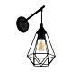 Tarbes 1 Light Wall Light Black - 49081