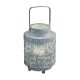 Talbot Vintage Moroccan Lantern Effect Table Lamp Grey - 49275N