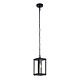 Alamonte 1 Square Hanging Outdoor Lantern Black - 94788