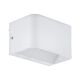 Sania 4 6W LED Wall Light Small White / Warm White - 98421